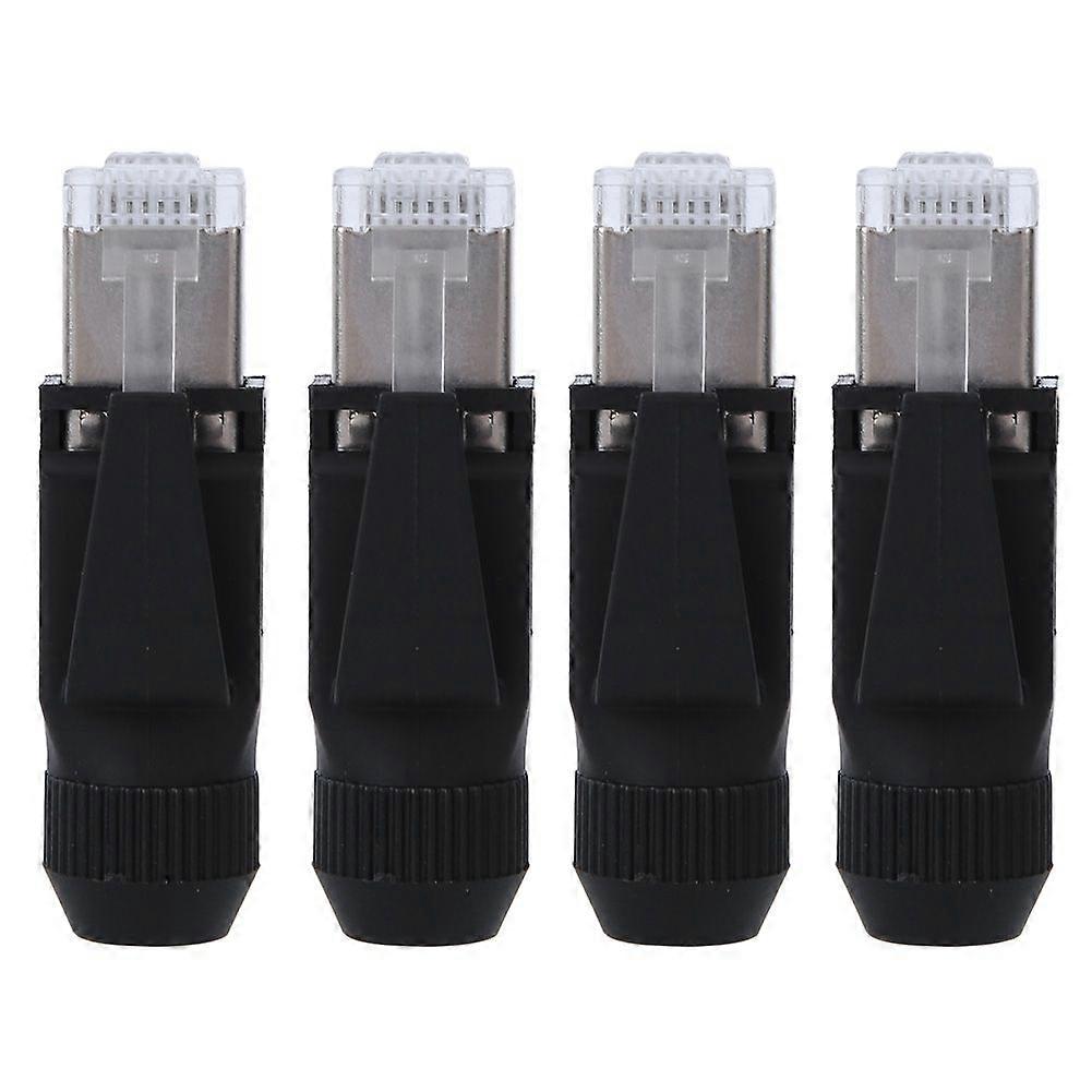 Hoogwaardige RJ45 2P07-RJ45 industriële netwerkstekker (4 stuks)