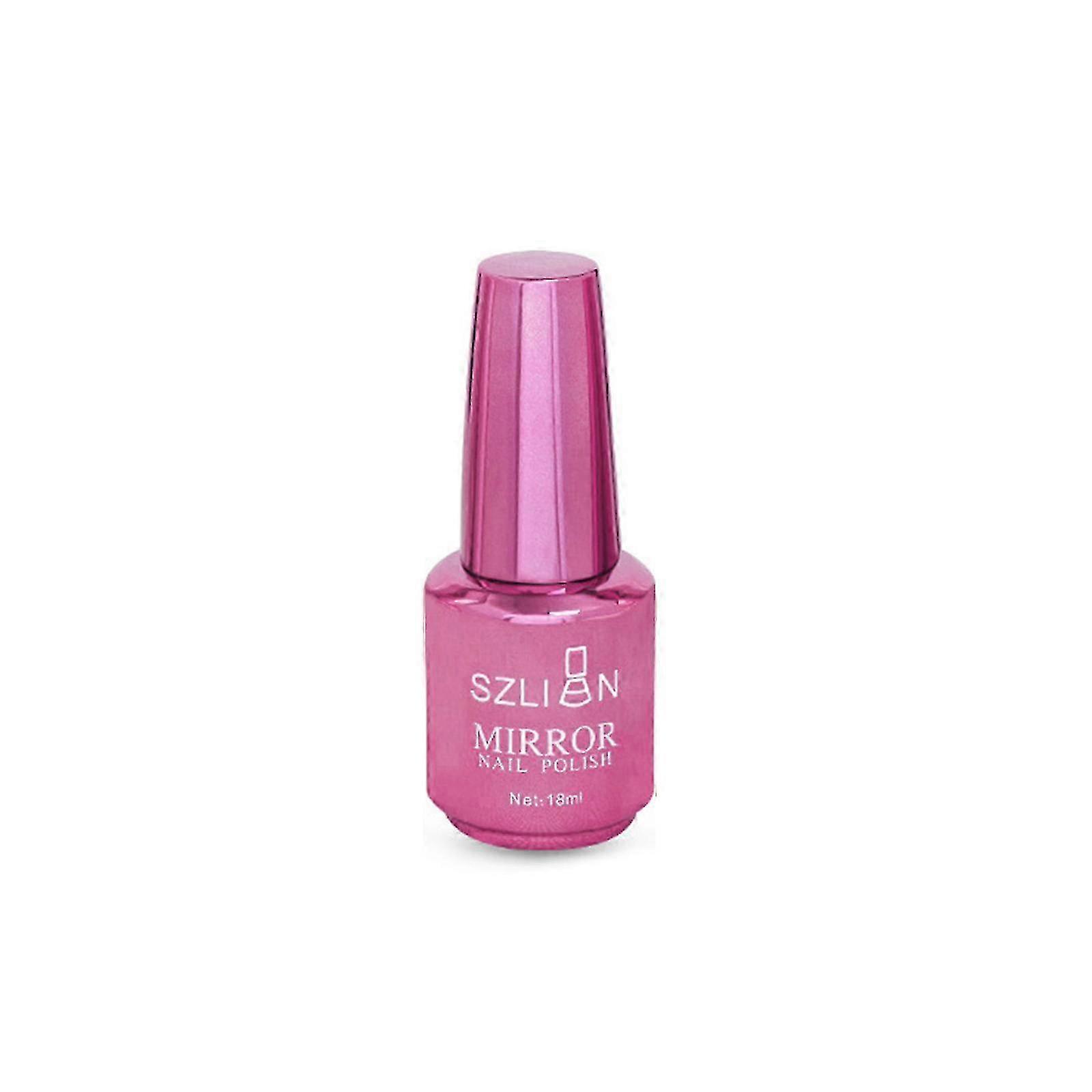 1pc Chrome Nail Polish - Metallic Mirror Light Purple