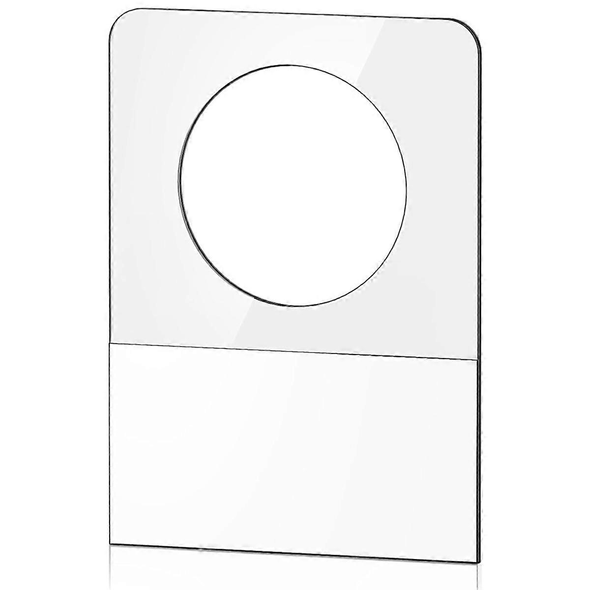 Hang Tabs, 400 Pcs Clear Sticky Hanging Tags Round Hole Self Adhesive Plastic Hang Tabs for Hanging