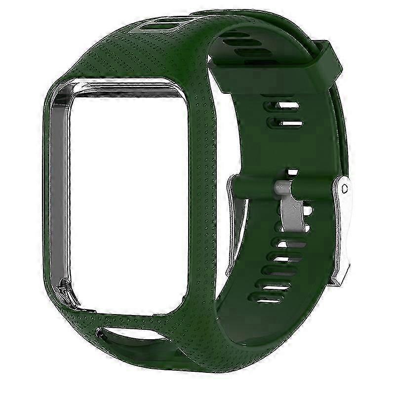 Silicone strap for TomTom Runner 2 3 Spark GPS watch