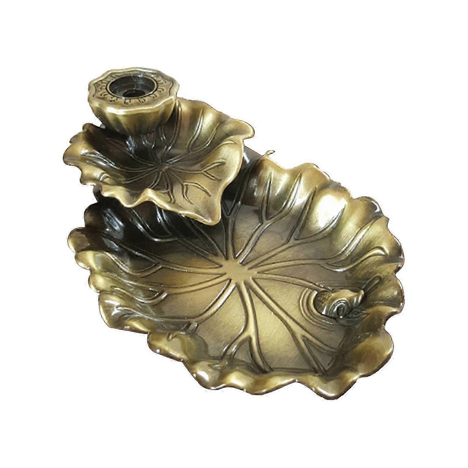 Office Decor Waterfall Lotus Leaf Backflow Smoke for Yoga Practices