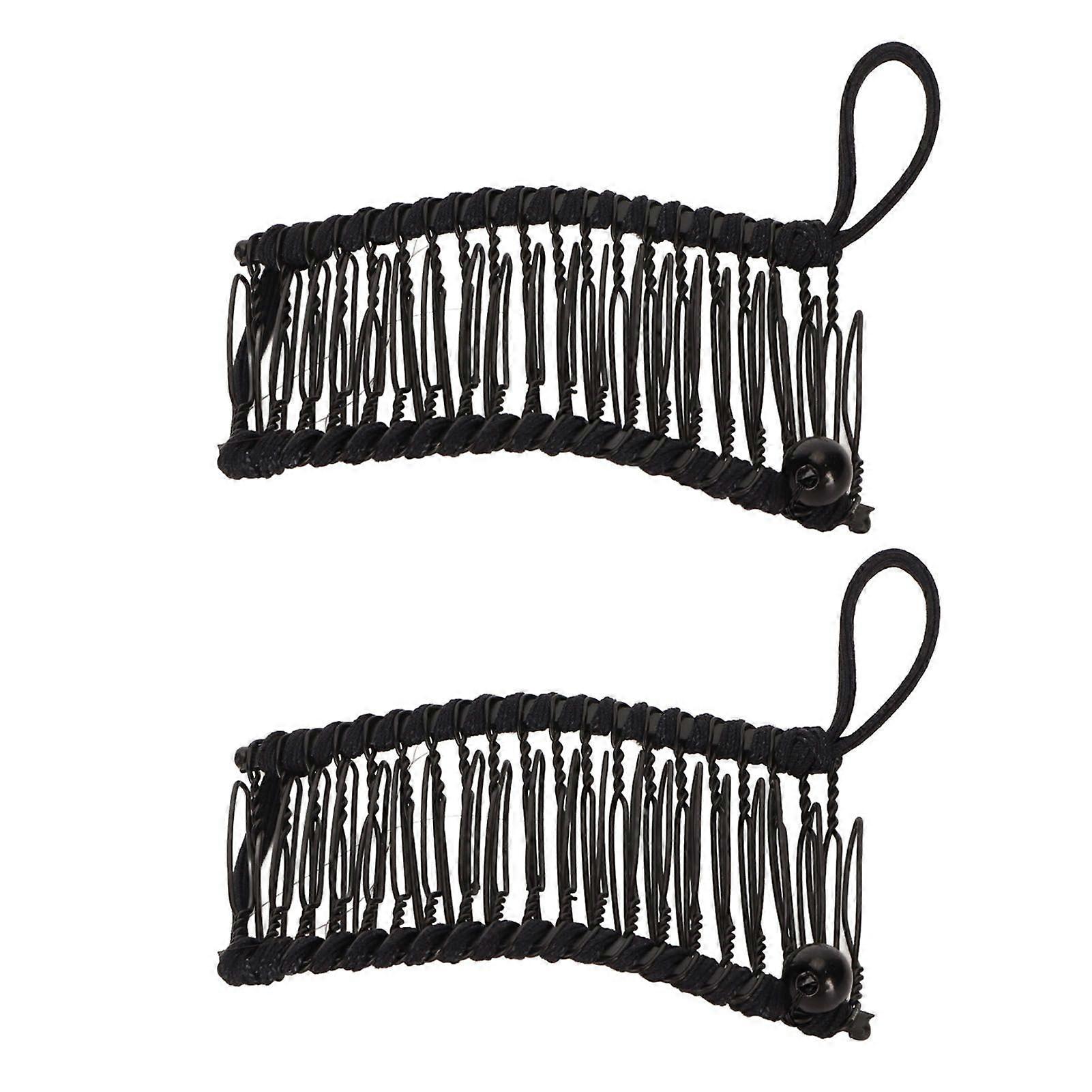 2025 Nejnovější Model 2PCS Banánové sponky do vlasů Módní Pohodlné Elastické