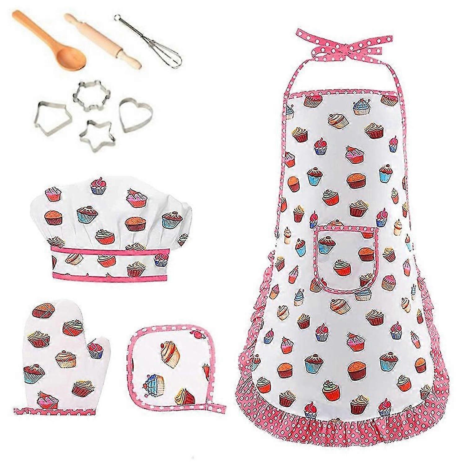 11-piece simulation mini kitchen cake apron baking tool set