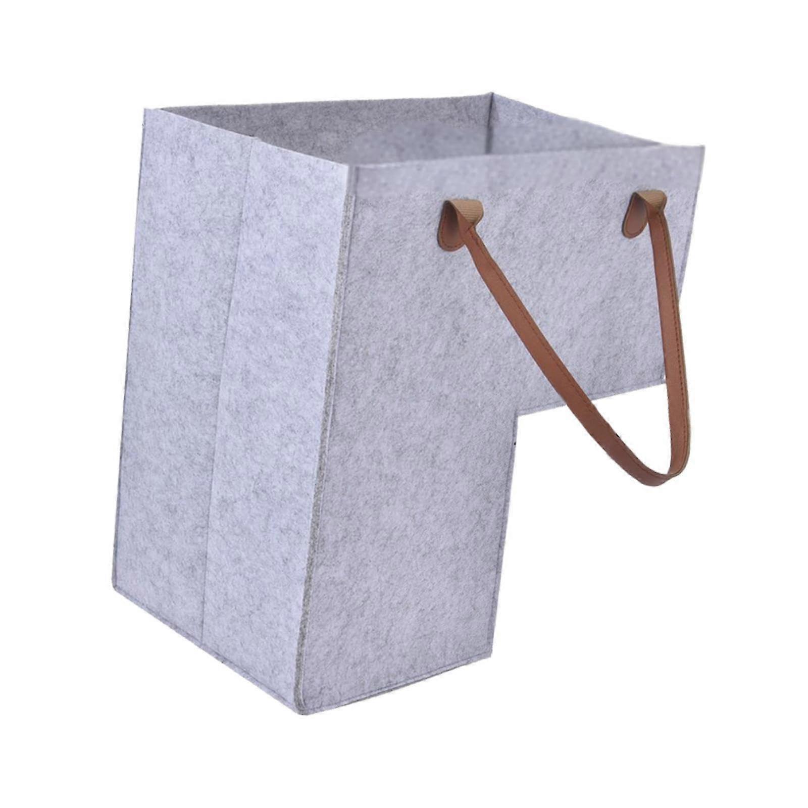 Treppenkorb, faltbarer Korb, Organizer, Grau