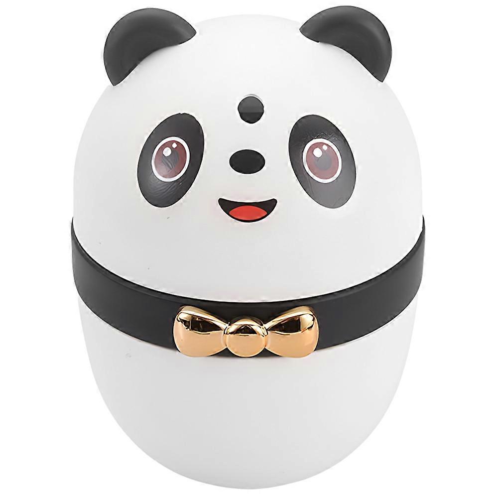 Cartoon Panda Toothpick Holder Dispenser with Lid – Large Capacity Playful Home Decor Storage Box for Easy Toothpick Access