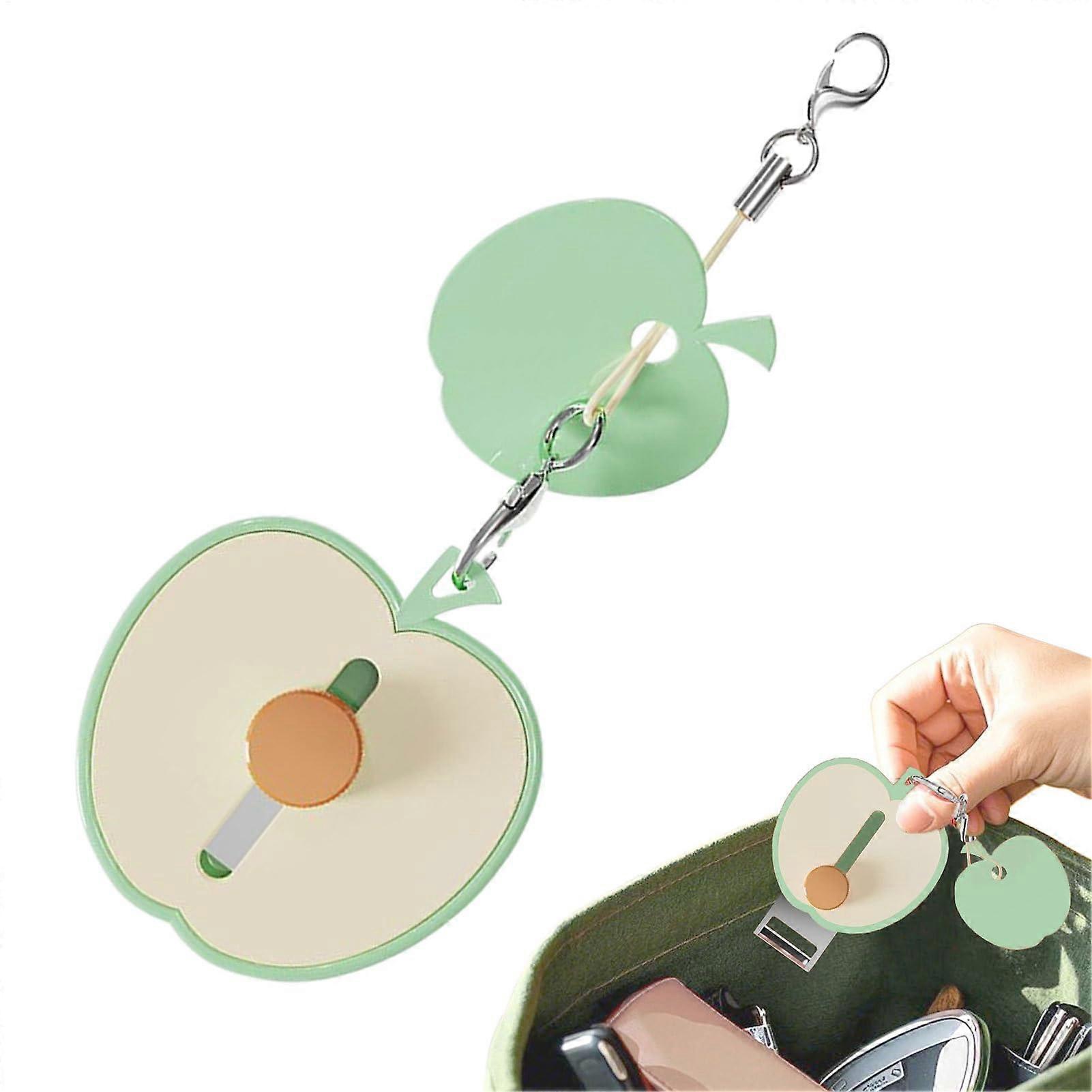 Vegetable Peeler with Sharp Blade for Kitchen – Compact Cucumber & Carrot Slicer for Travel, Camping, Picnic, Green