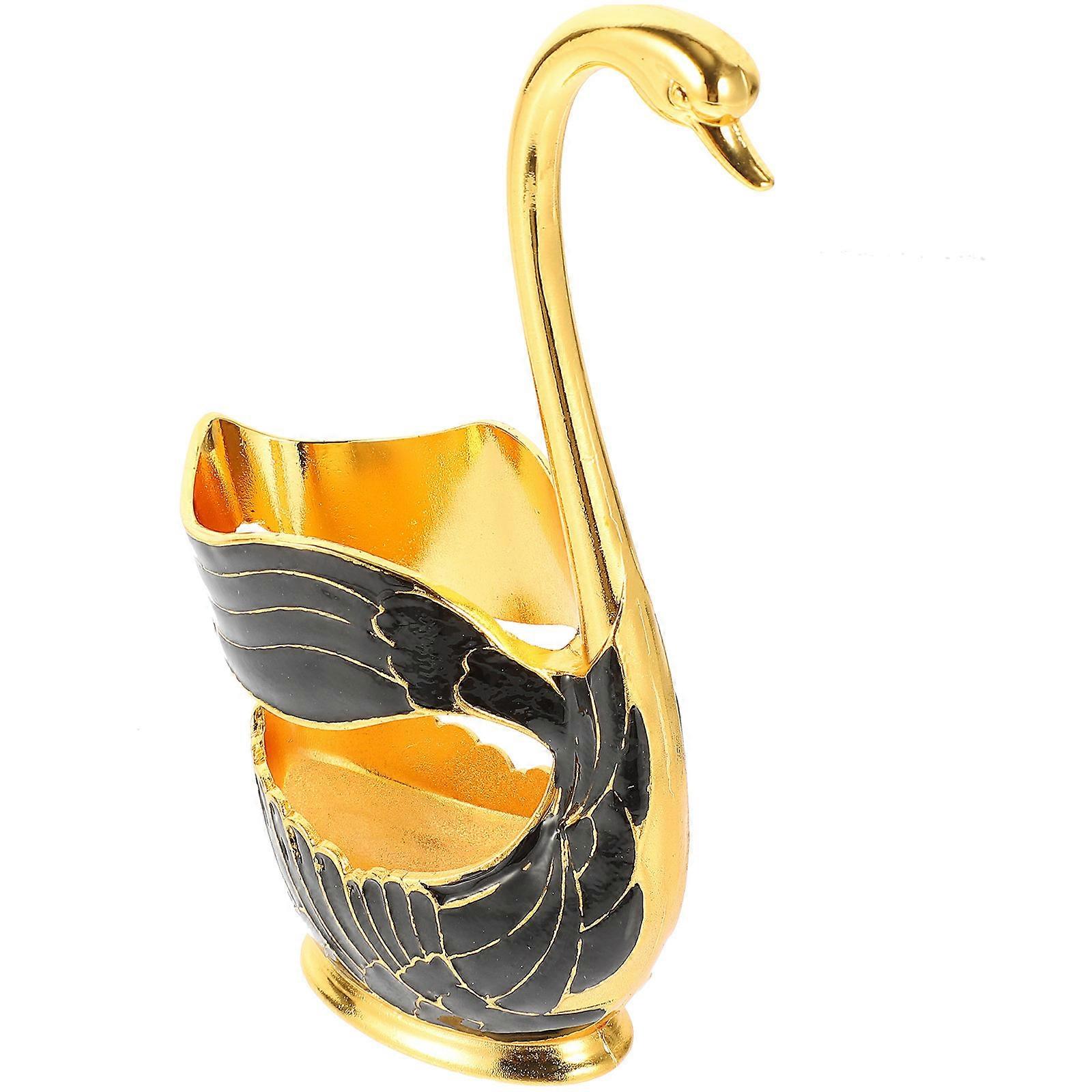 Dessert Serving Spoon Holder Delicate Design 7x15cm 1Pcs