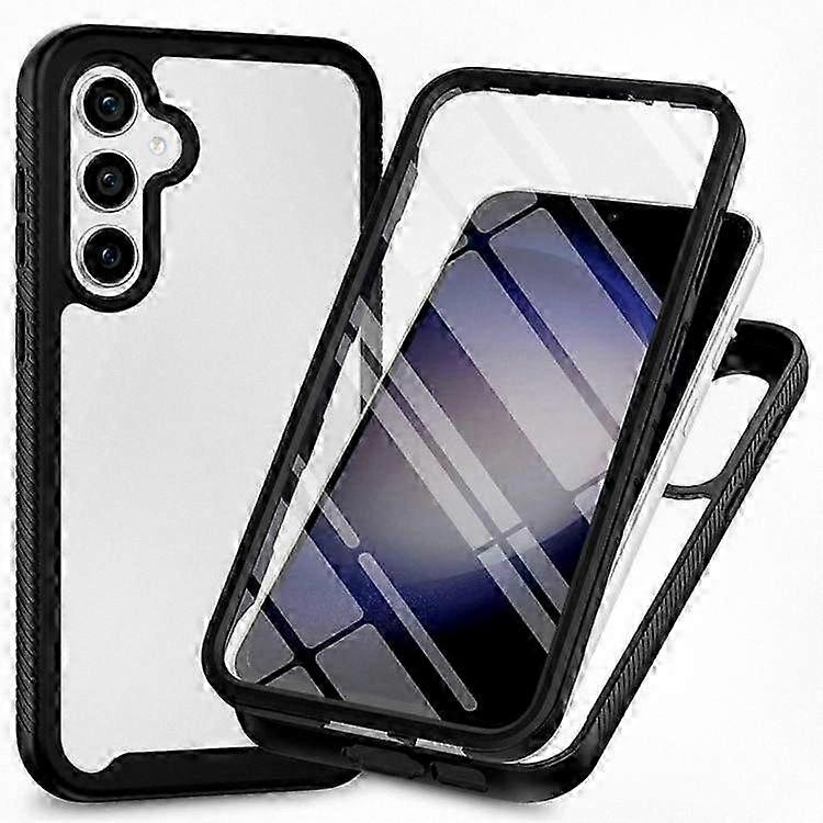 Capa de Telefone de Proteção Total Compatível com Samsung Galaxy A35 5G com Película Protetora de Tela PET
