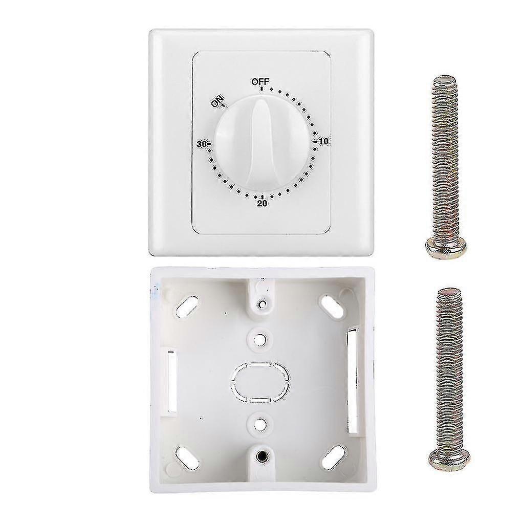 Timer Interruttore Meccanico Conto alla rovescia dei minuti Spegnimento automatico Spegnimento*