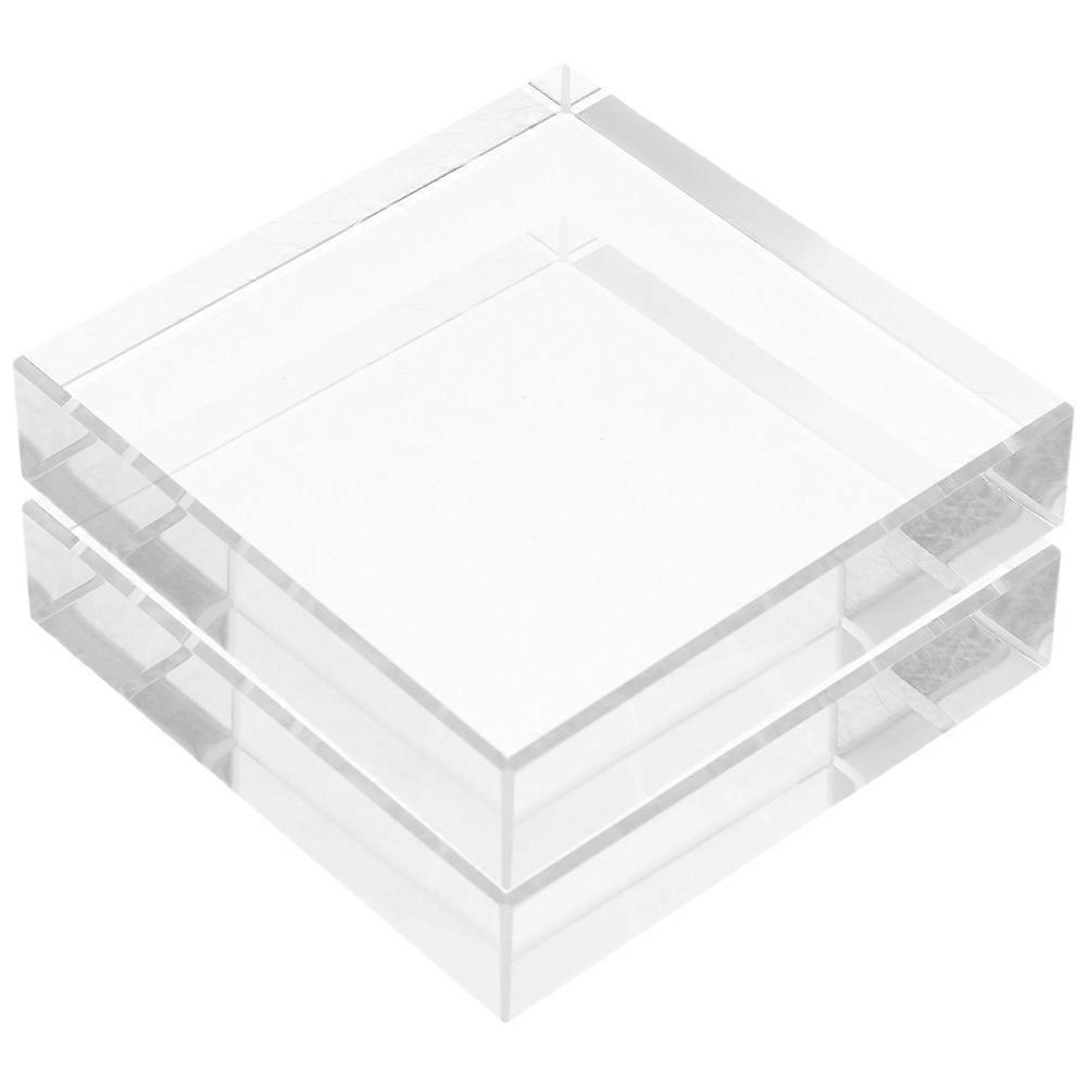 Stylish Square Paperweight for Office and Home Decor – Elegant Desk Ornament for Crafts, Art Display, and Study Room Use