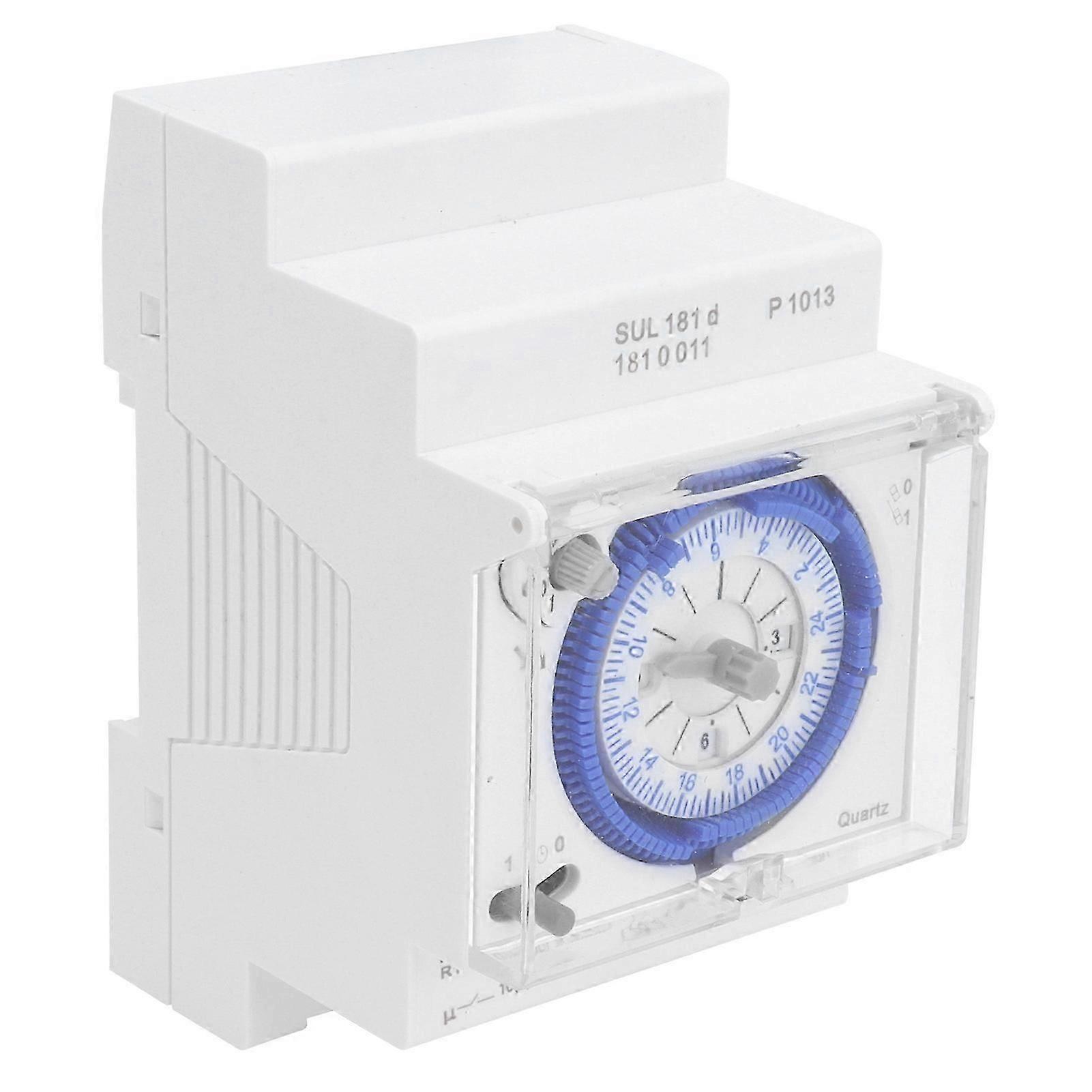 Mechanical Timer Automatic 24 Hours Low Power Consumption Time Switch for Water Heaters Breeding 110?230V AC