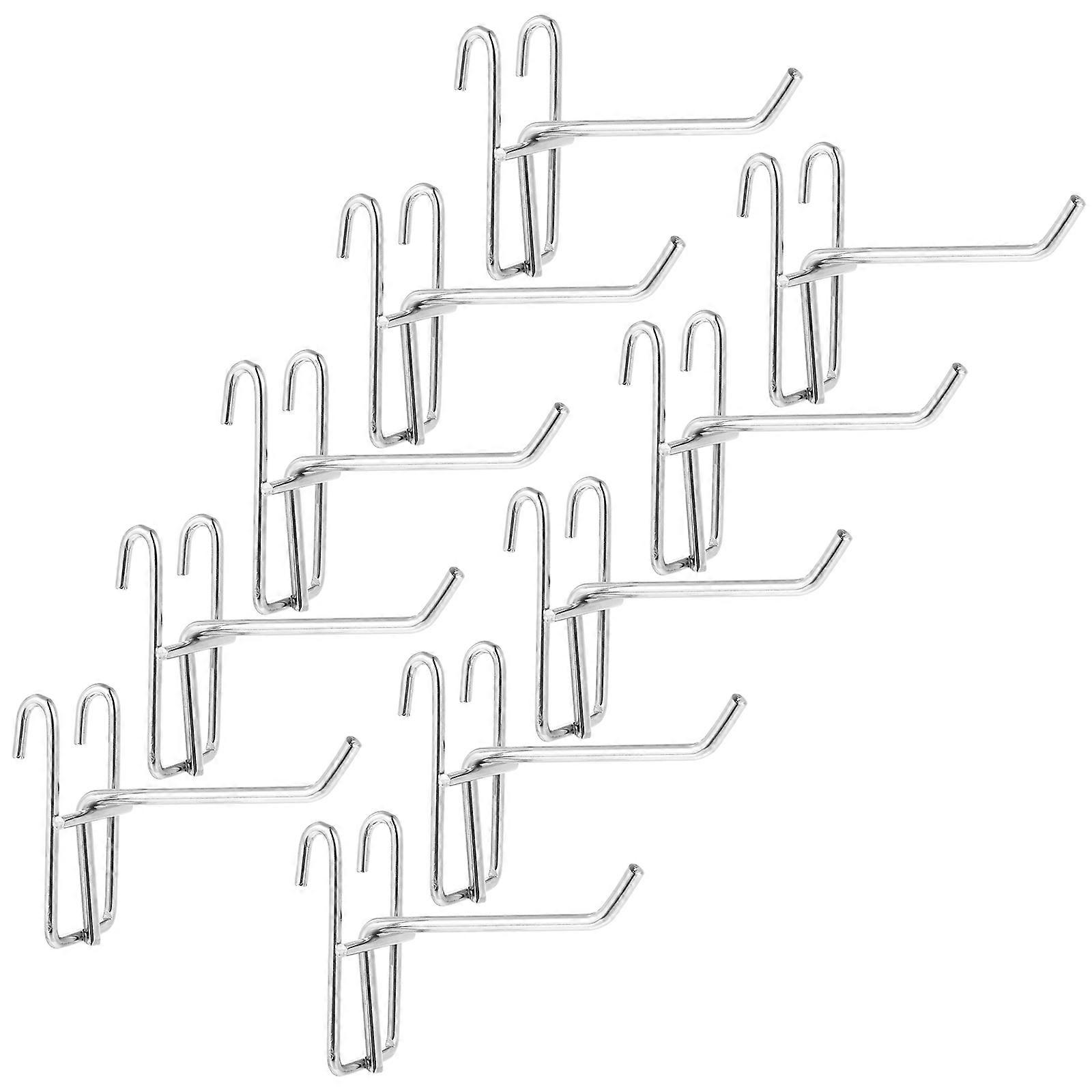 It looks like you're referring to a product listing for **iron grid pegboard hooks**. Here's a breakdown of what this product likely offers based on