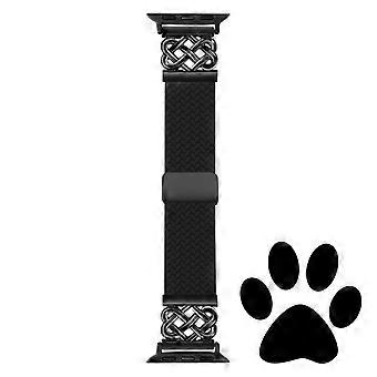 INF tyylikäs punottu magneettinen nailontuki Apple Watch S9:lle