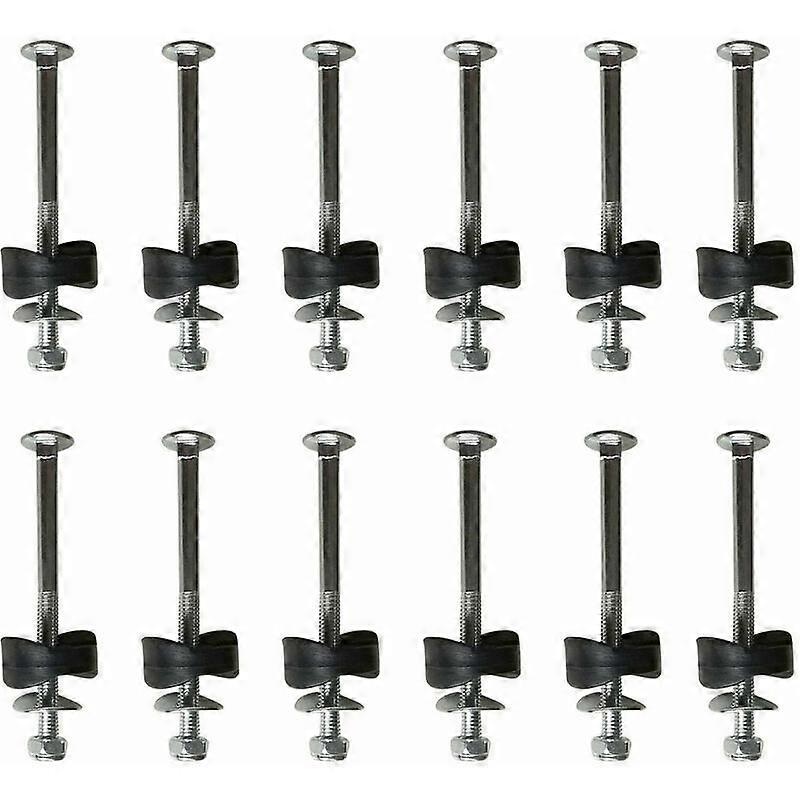 Set of 12 Trampoline Screws with Screws to Fix Trampoline - Trampoline Spare Part Accessories