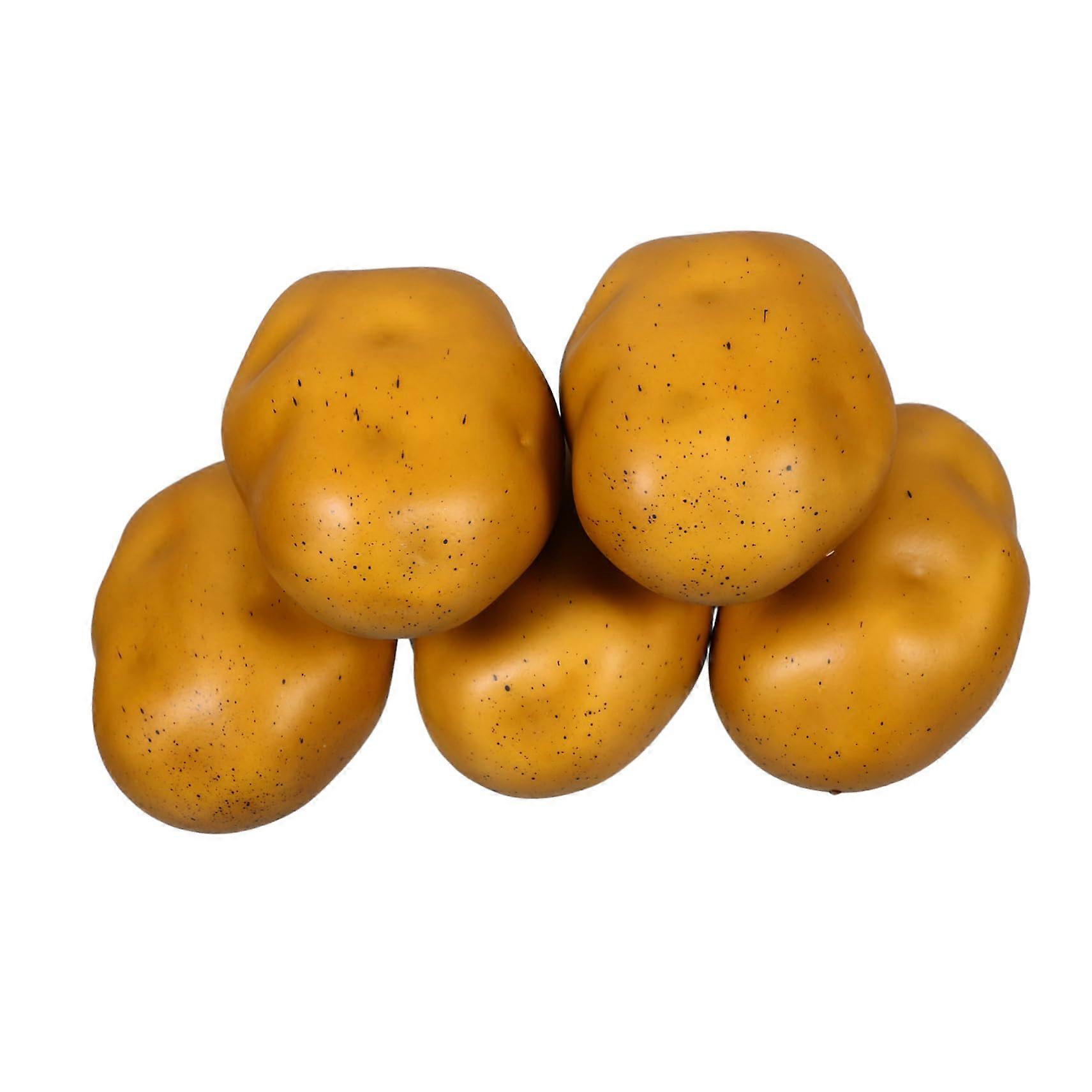 Artificial foam potatoes decor for house and kitchen realistic potato props for photography and exhibition