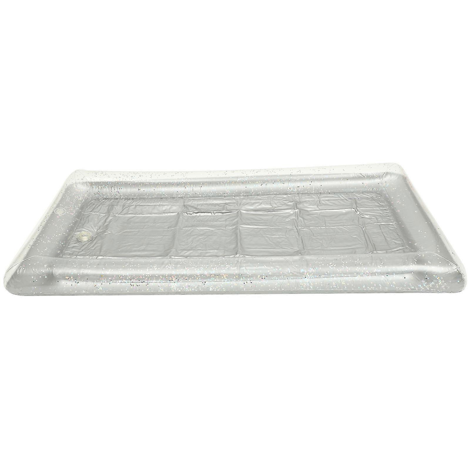 Inflatable Tray For Food Cooling Inflatable Cooler Rectangular Outdoor Picnic 1Pcs