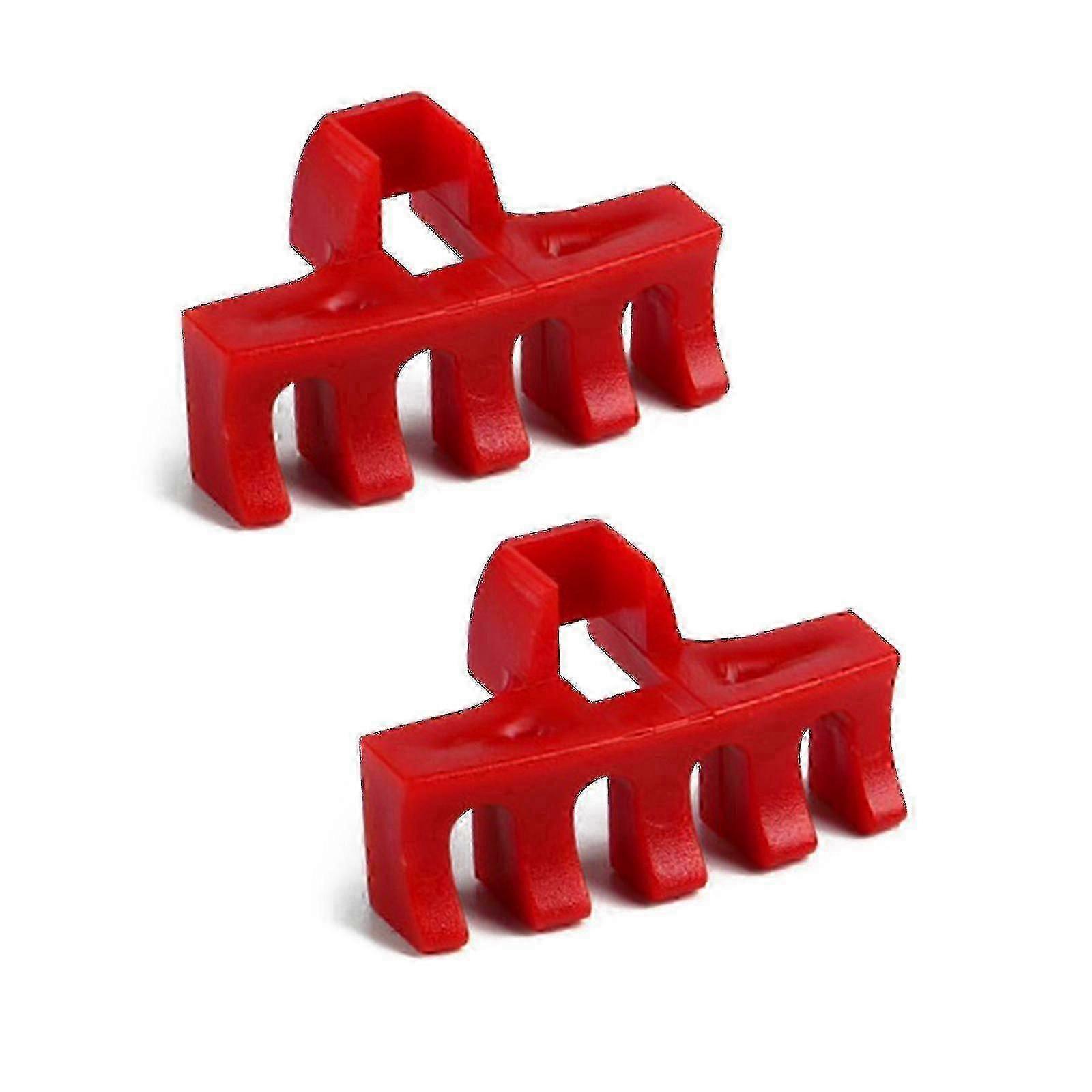 2 Pcs Plastic Badminton Racket Stringing Machine Tool Racquet Load Spreader