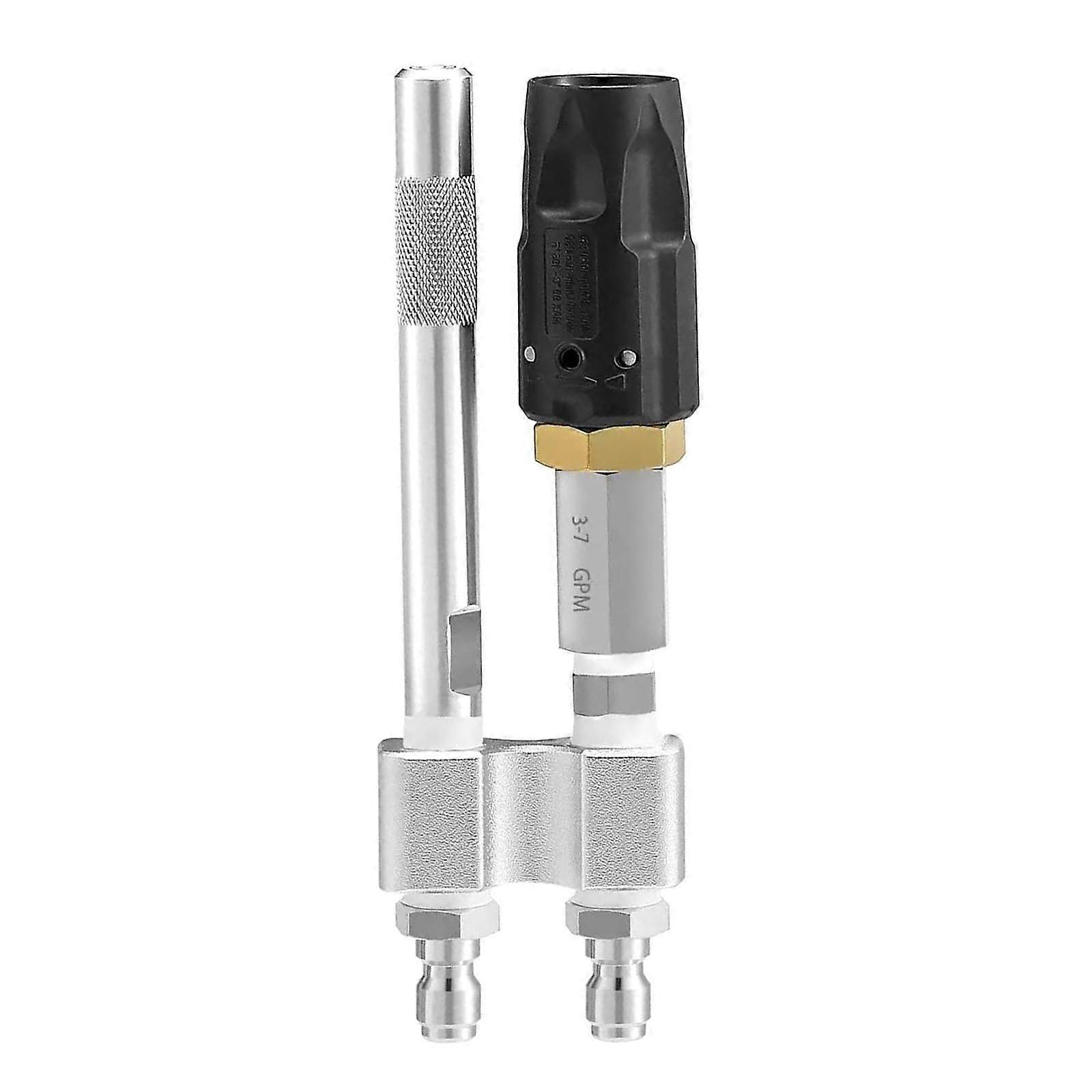 High-Efficiency Soft Wash Nozzle for Pressure Washers - Ideal for Roofs, Siding, Decks and Fences Cleaning