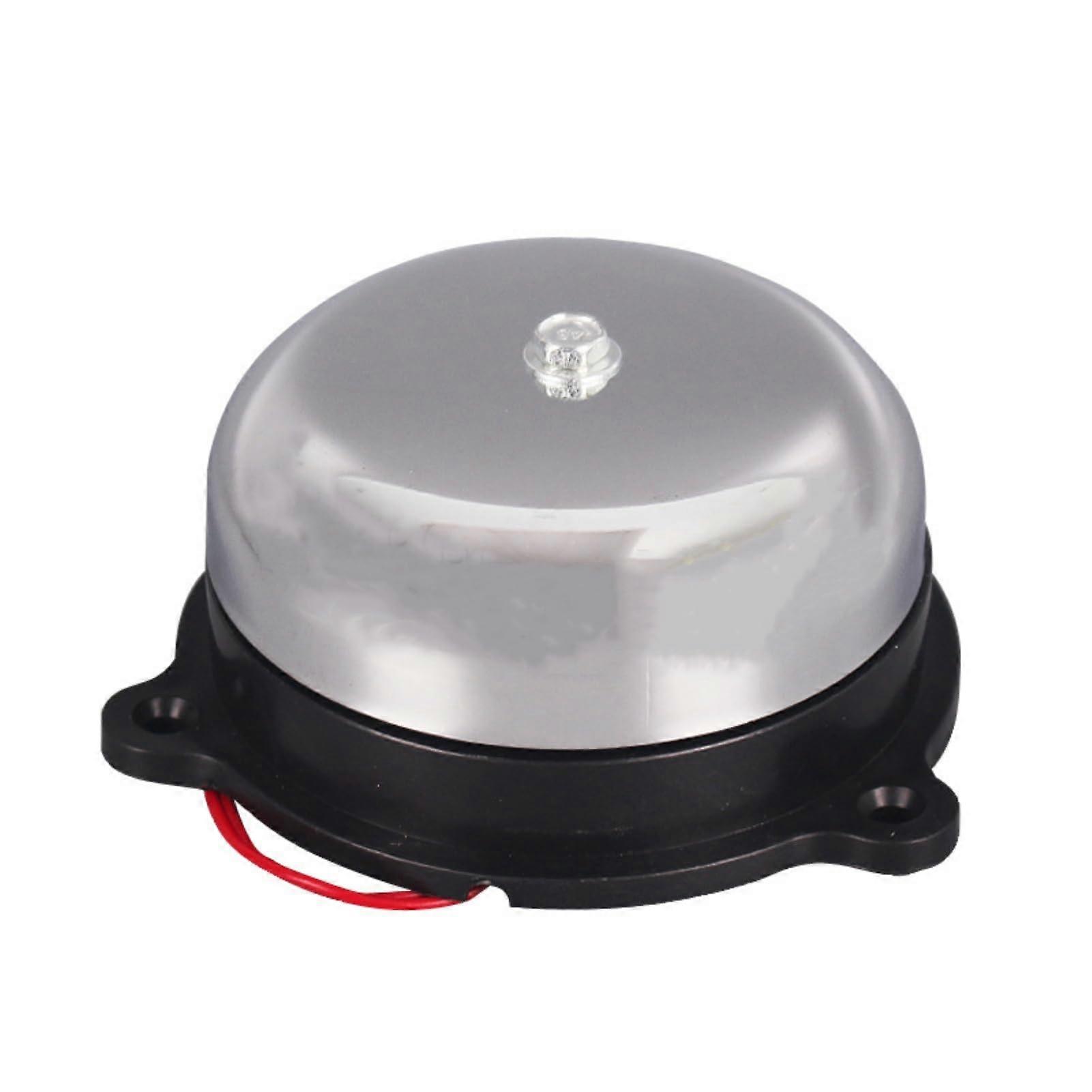 100mm Electric Bell 4 Inch Spark Free School Fire Alarm Bell 220V Multipurpose for Classrooms and Boards