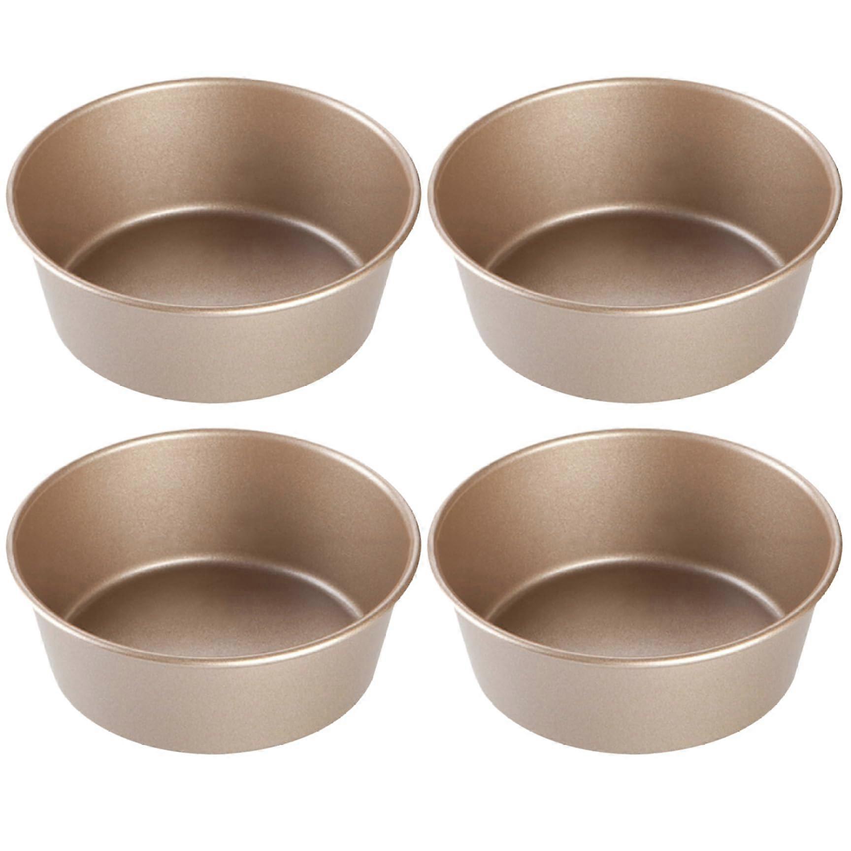 Ramek for Air Frying 4 Pieces Egg Mould Non Stick Cake Pan Muffin Tin