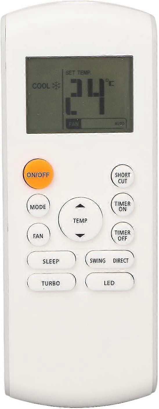 RG57B1 BGE Replacement Air Conditioner Remote Control, LED Backlight, Easy to Operate, Universal Rem