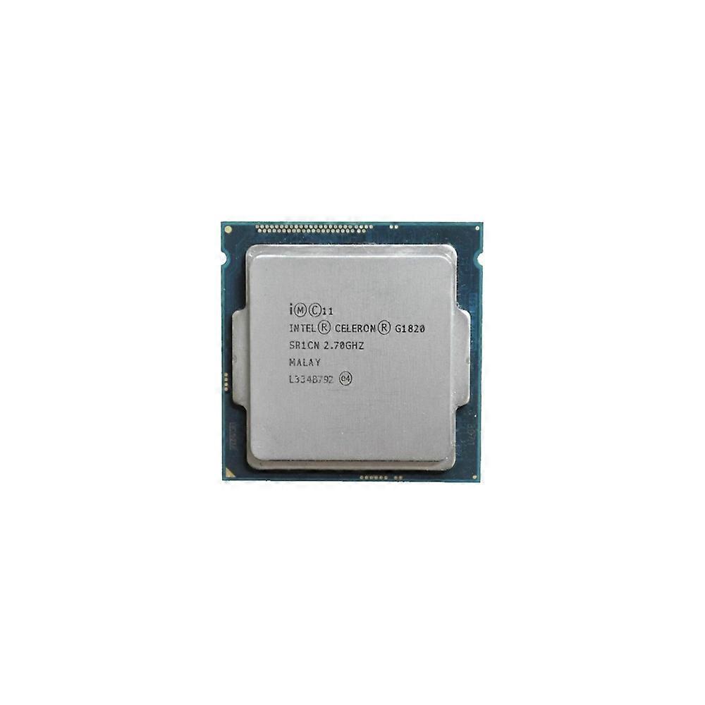وحدة المعالجة المركزية Celeron G1820 - مقبس LGA 1150 2 نواة 2 خيط 2.7 جيجا هرتز 2 ميجا بايت L3 ذاكرة تخزين مؤقت 54 واط.