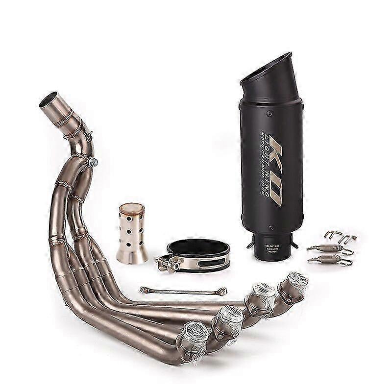Système d’échappement Tuyau de liaison avant Slip On Muffler Baffler DB Killer pour certains modèles de motos de 2014 à 2020