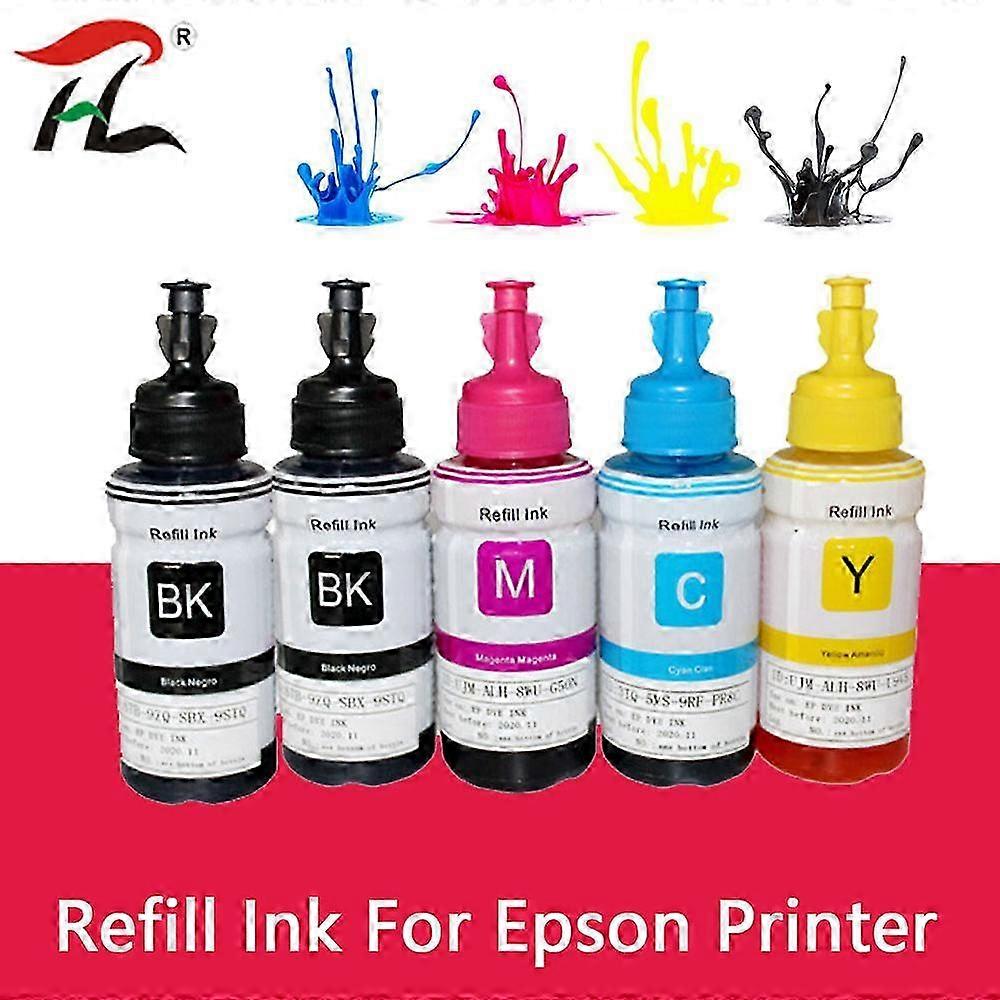 70ml Black Refill Ink (4 Bottles) for Compatible Brand Printers
