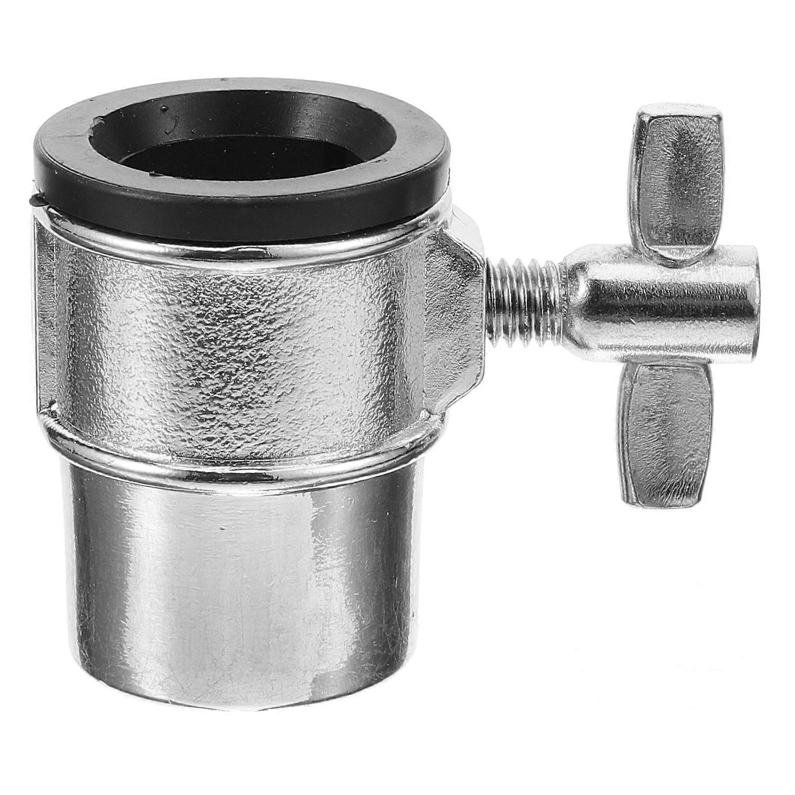 Drum Clamp Hardware Drum Stand Parts Silver Stable Support Musicians 1Set