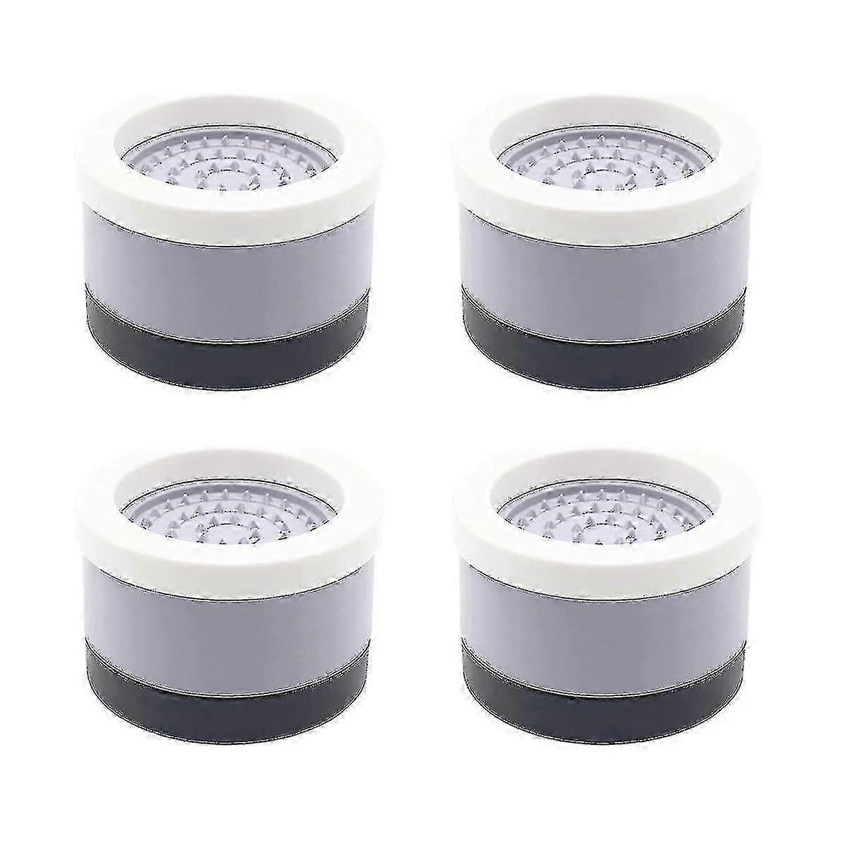 4 Sets Heavy Duty Round Bed Risers Adjustable Height, Suitable for Table and Chairs Co