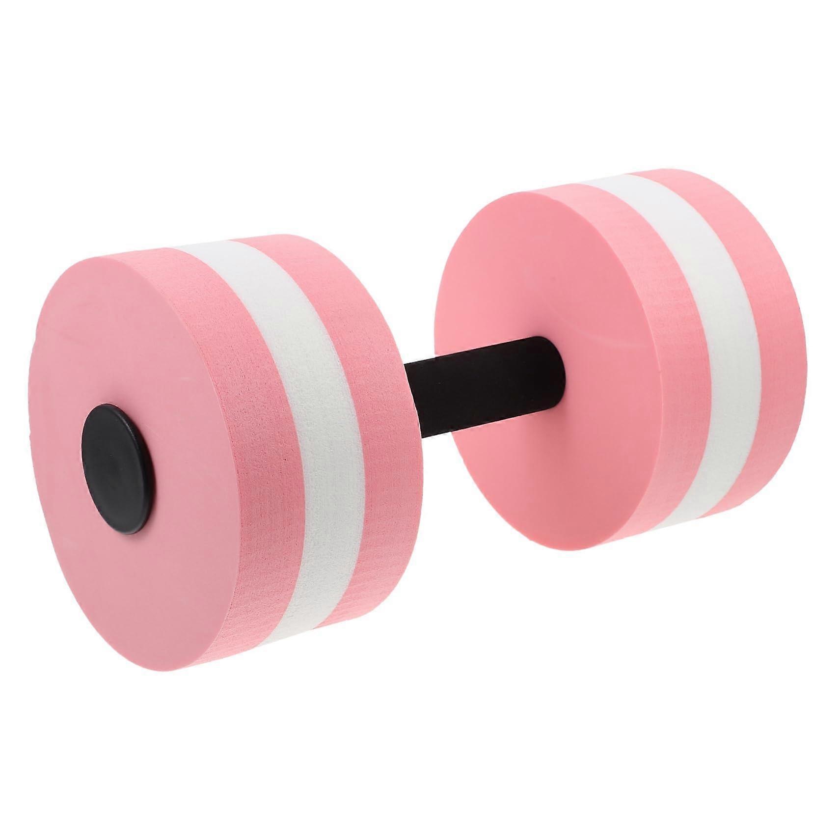 Water Floating Dumbbell for Swimming Gym Exercise EVA Pink