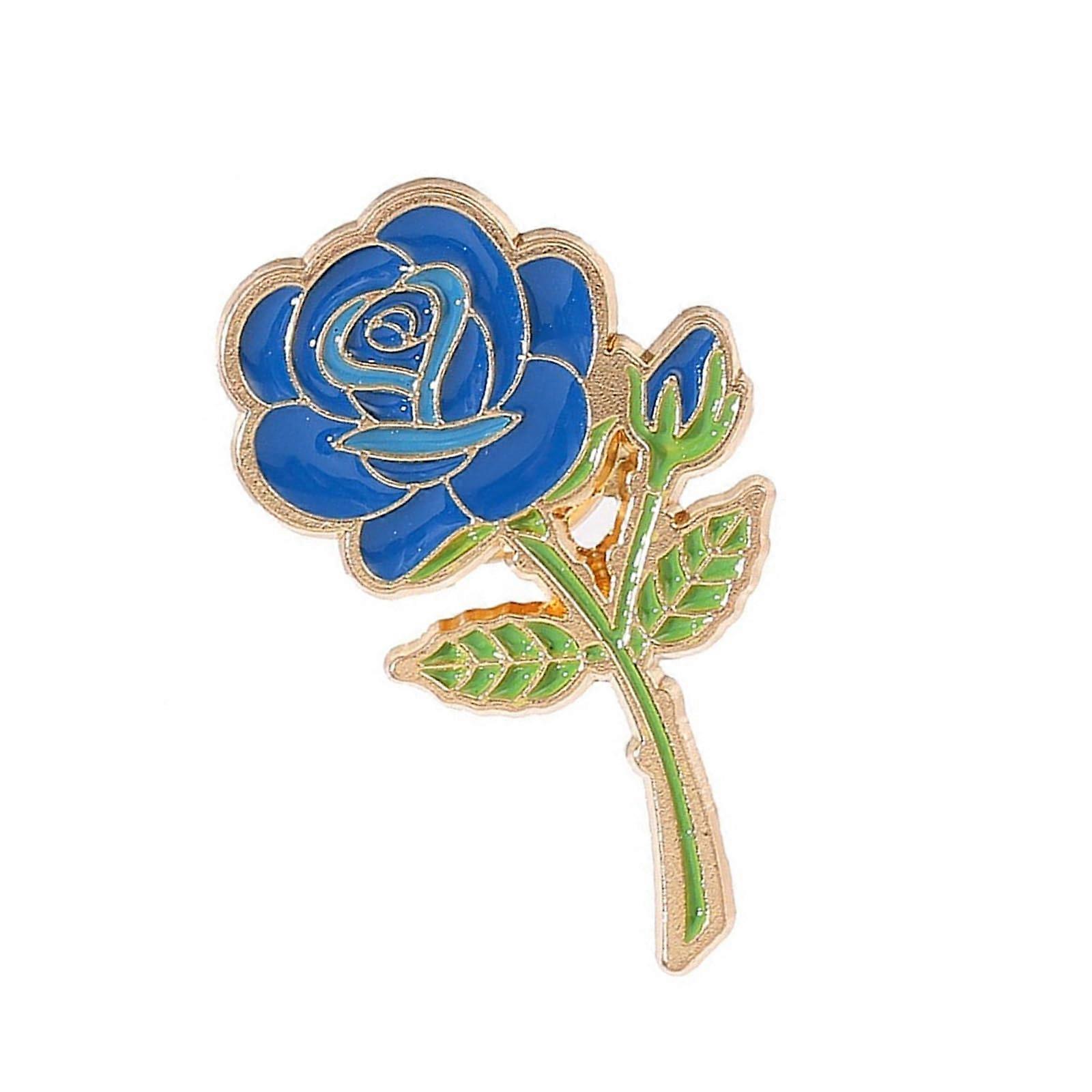 Rose Brooch Elegant Rose Brooch Accessories Rose Pin Brooch Elegant Floral Accessories for Wedding Suits and Birthday Gifts