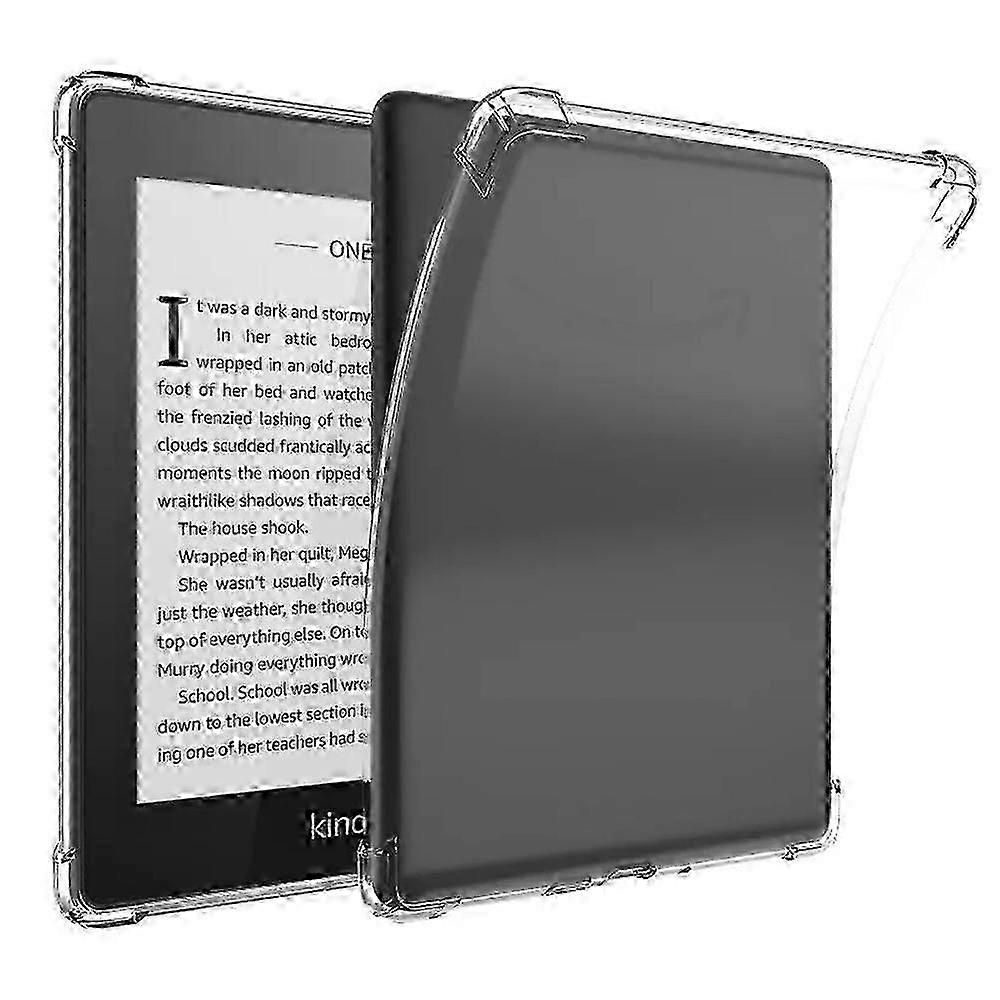 Estojo transparente para e-readers de 7 polegadas, capa mole compatível com determinadas marcas
