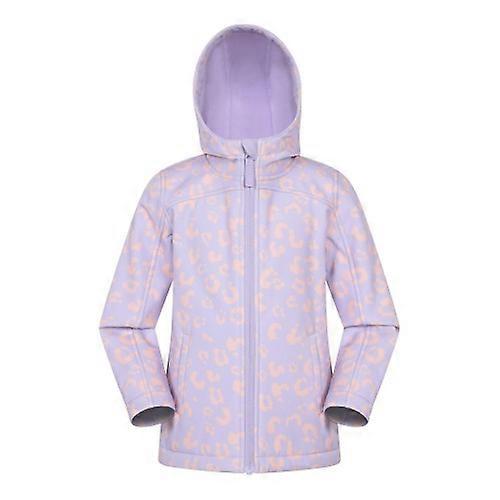 Mountain Warehouse Childrens/Kids Exodus Printed Water Resistant Soft Shell Jacket