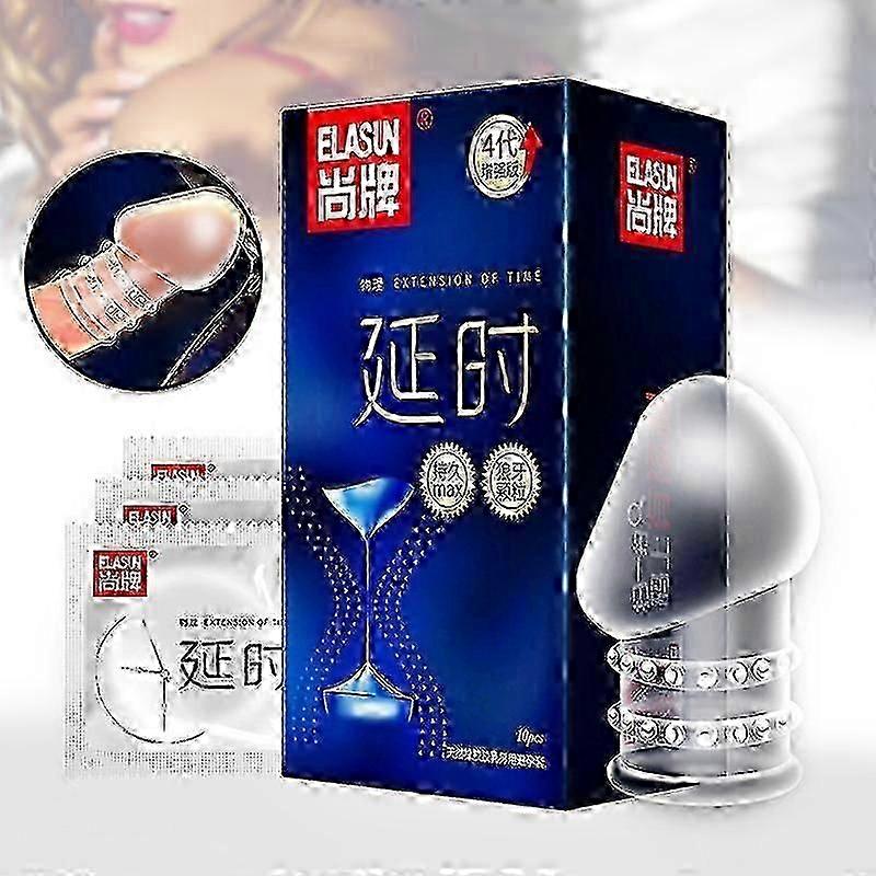 10PCS الذكور الواقي الذكري اللاتكس مع جزيئات كبيرة 3D قابلة لإعادة الاستخدام اضافية مشحم الكبار لوازم منع الحمل جديد