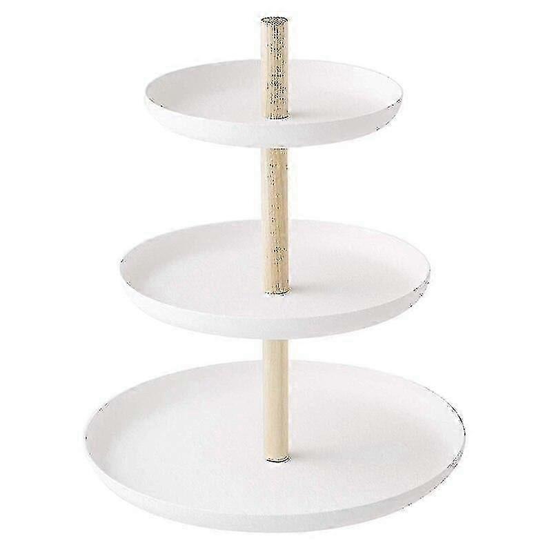 Home Storage Container 3 Layer Cake Stand Tray Fruit Platter Elegant Wedding Cupcake Stand Storage Tray