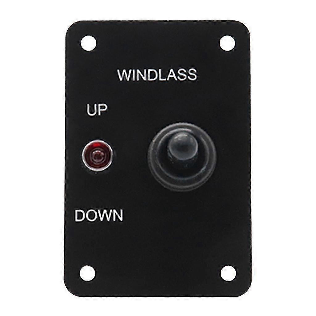 12V 15A Anchor Windlass Toggle Switch Control Panel for Marine Boat.
