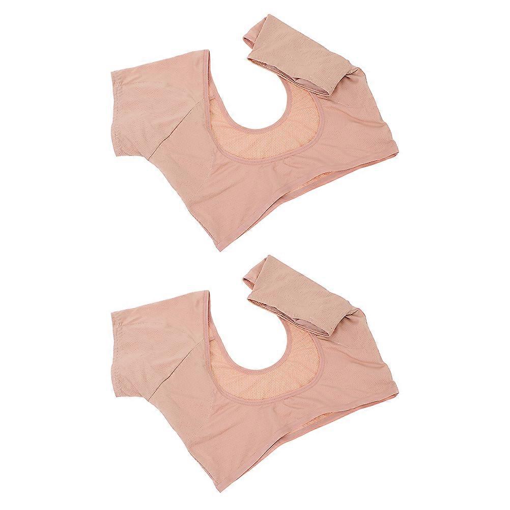 Underarm Sweat Proof Pads Vests Protect Clothes From Sweat Jogging Exercise 2Set