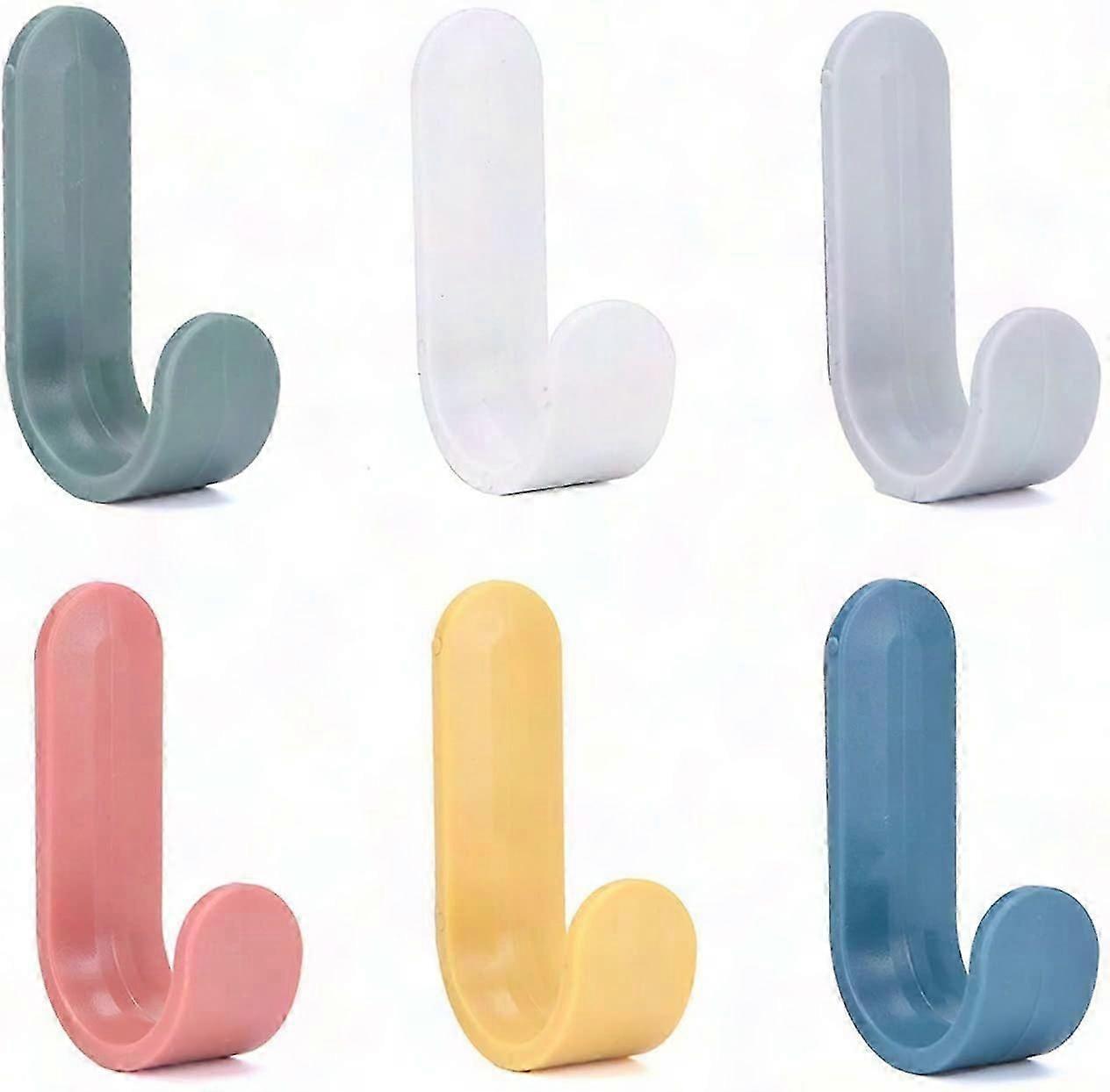Self-Adhesive ABS Hooks for Coats & Towels