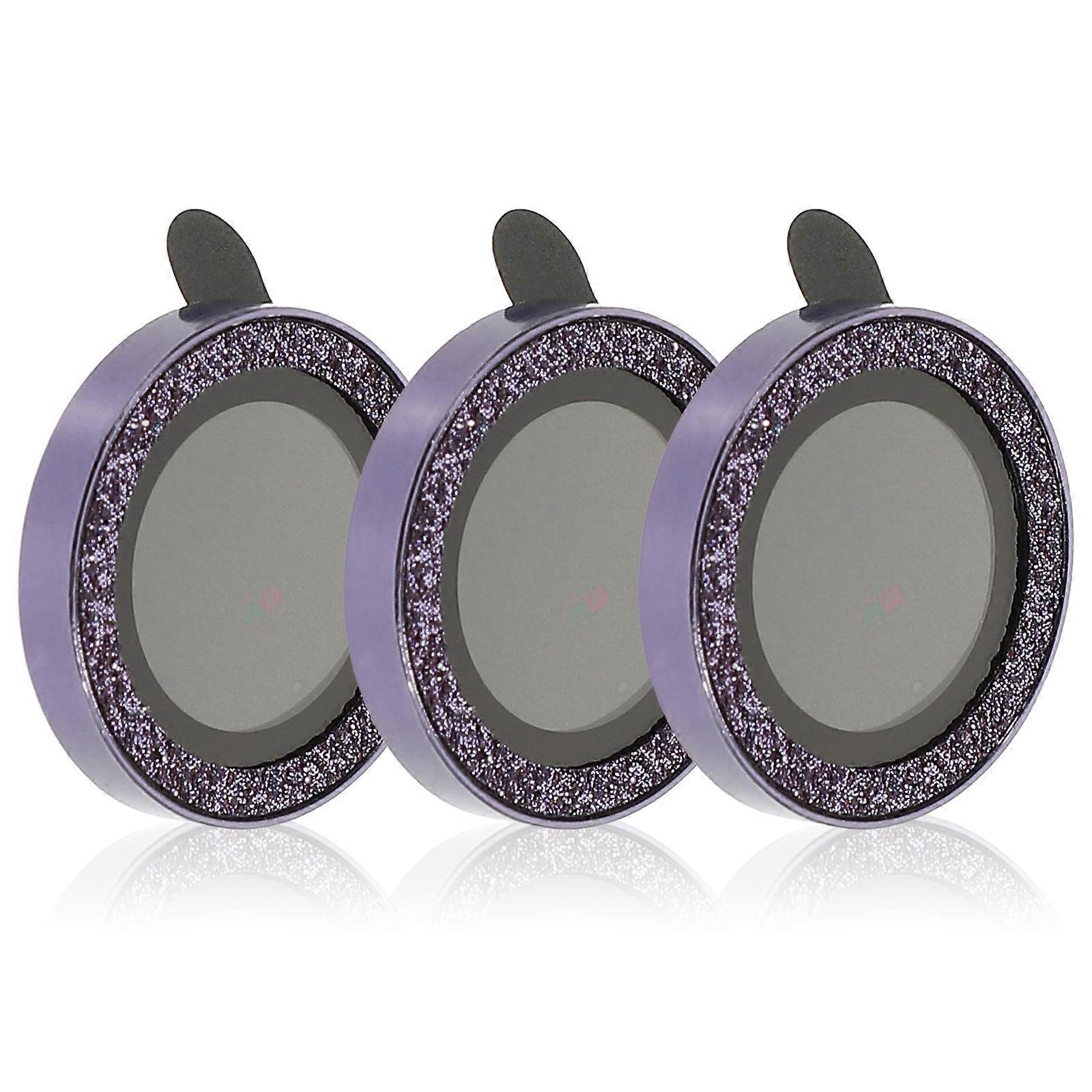 Fine Frosted Feeling Camera Lens Guard For Mobile Phone Users Travel 3Pcs