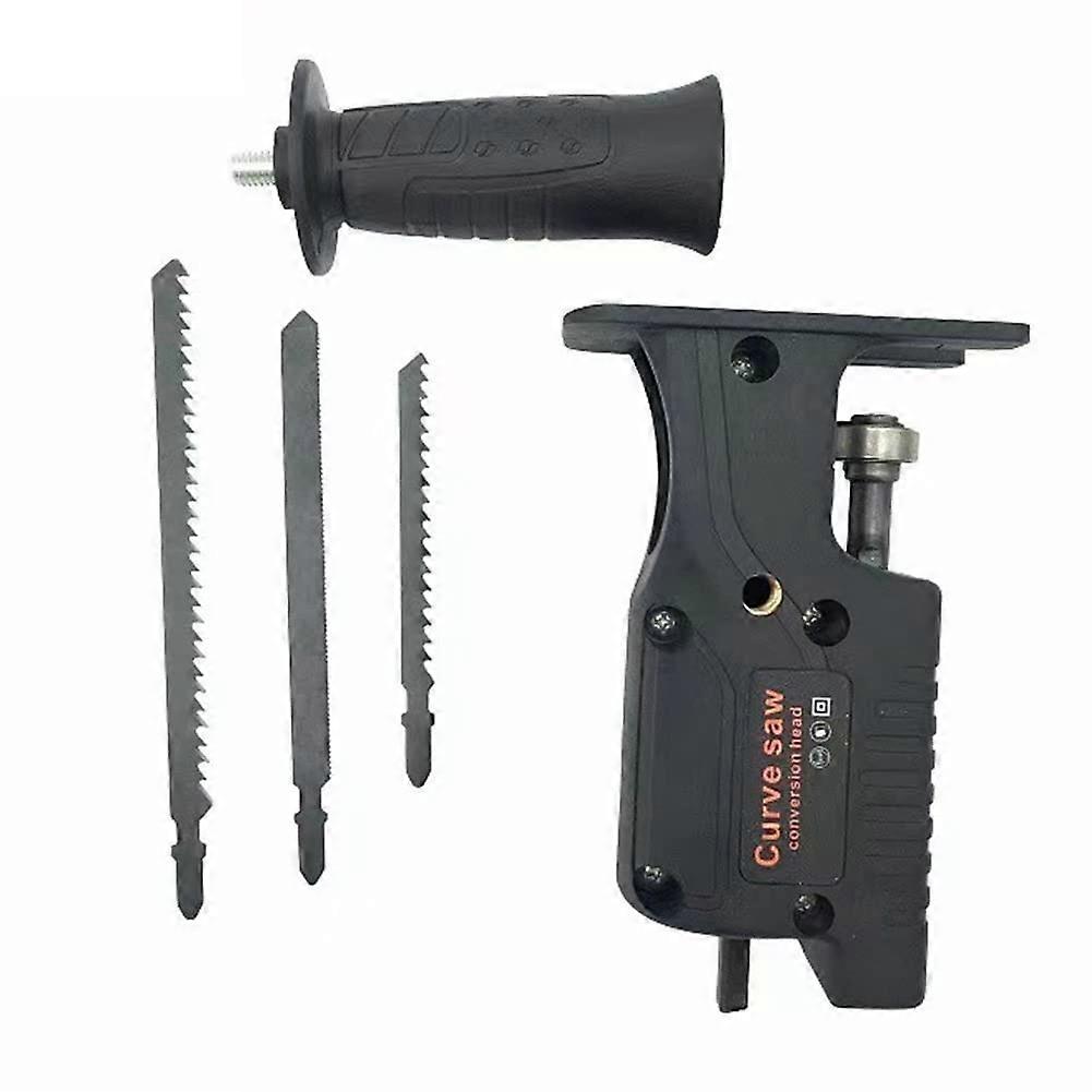 1 Set Electric Drill Modified Electric Saw Converter for Drill in Jigsaw Wood Cutter Accessories
