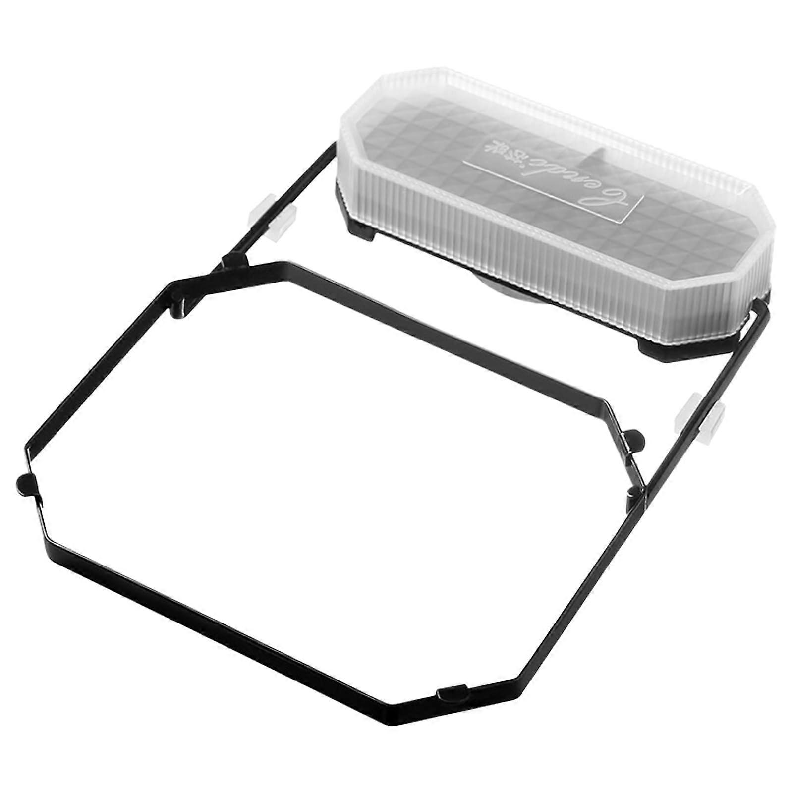 Sink Strainer Basket with Suction Feature, 50 Mesh Bags, Removable Drain Filter Accessory, Black Kitchen Sink Tool
