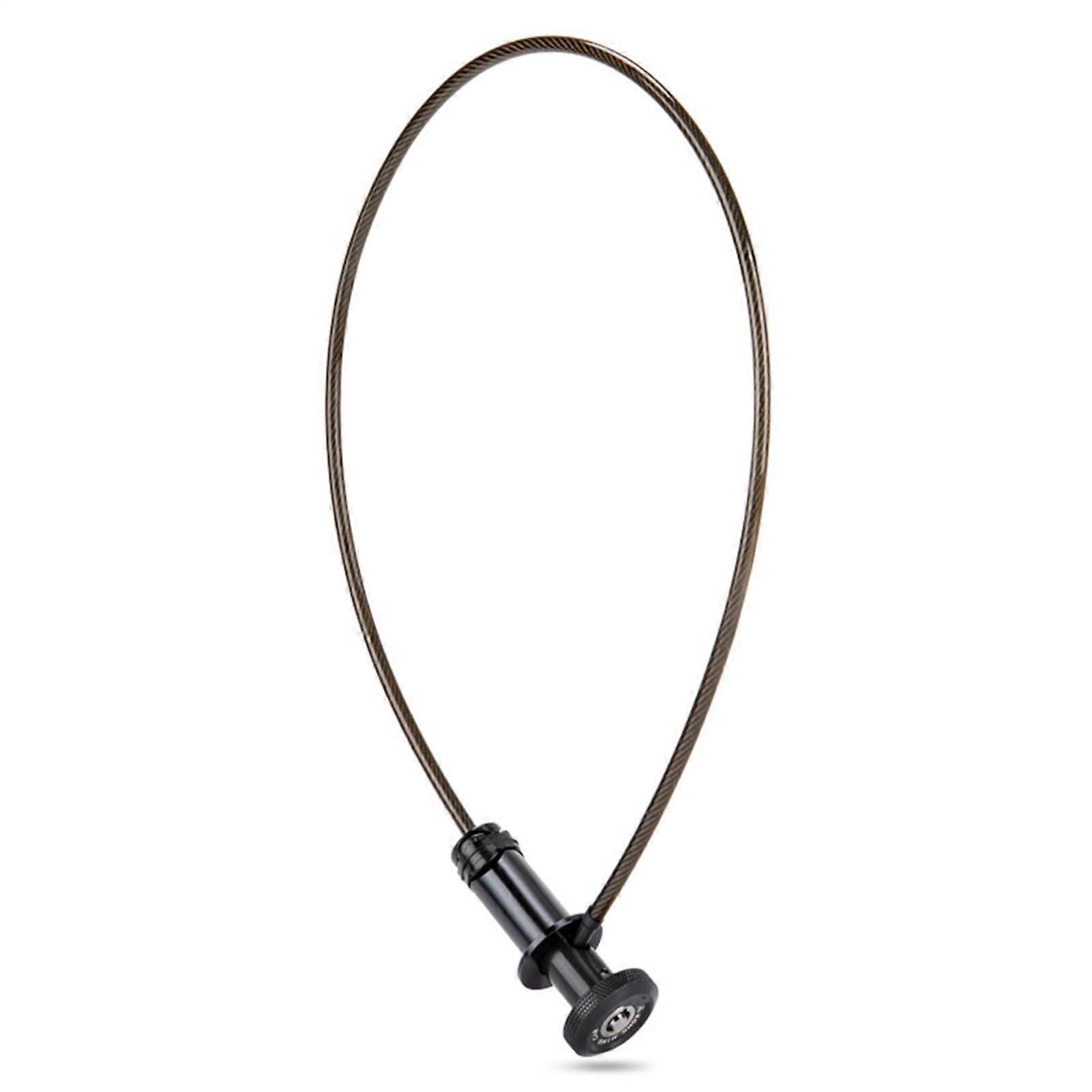Bicycle Lock Cable, Helmet Cable Lock, AntiTheft Chain for Scooters, Motorcycles, Outdoor Riding Accessories for Travel, Commuting Black