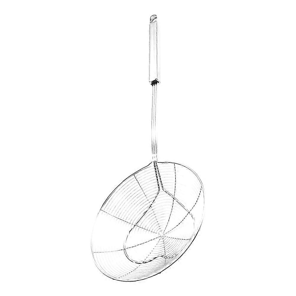 Stainless Steel Filter Spoon for Kitchen Use Portable Frying Filter Strainer