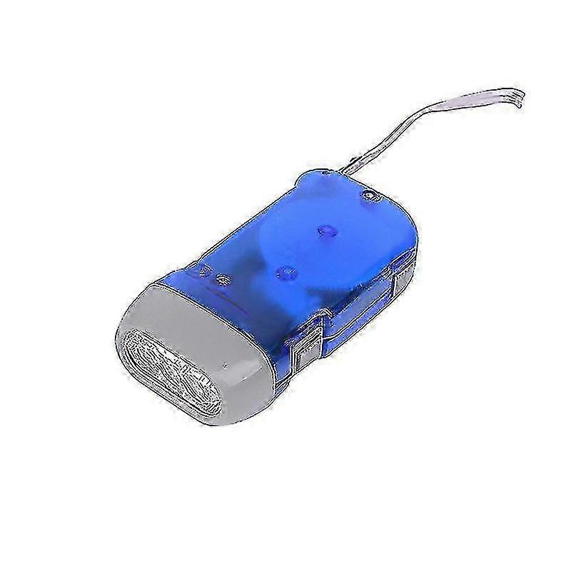 Creative Manual Press Emergency Flashlight Lightweight Design Easy To Carry