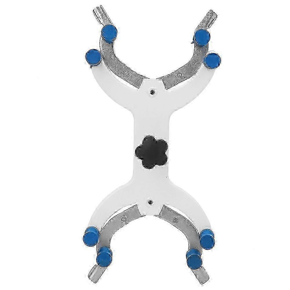 Bilateral Iron Burette Clamp & Dropper Holder for Laboratory Chemistry - Experiment Fixing Accessory for Secure Setup