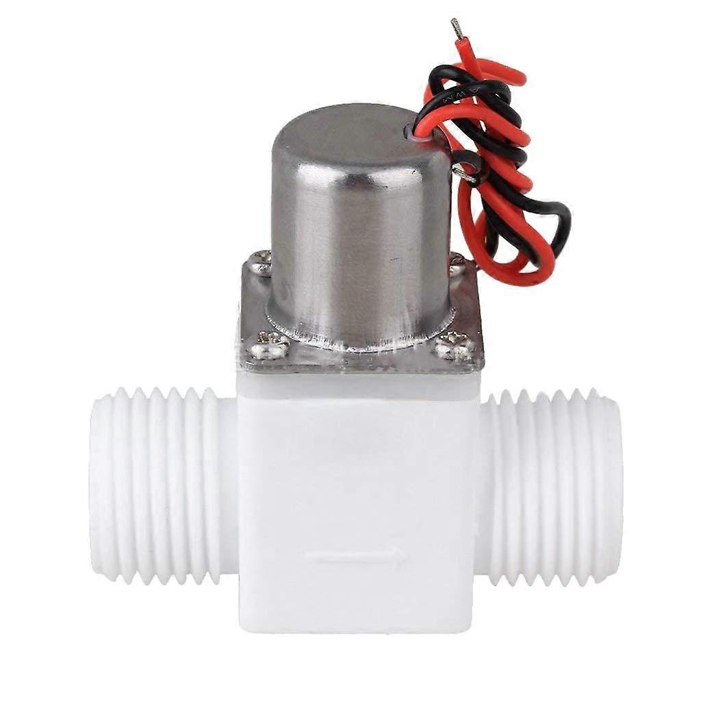 DC3V 6-8 Ω Plastic Solenoid Valve for Water and Air Control, Compact Design, Durable Material, 12mm Size