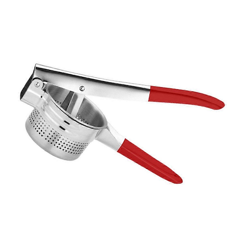Manual Juicer Hand Press Fruits Squeezer Heavy Duty Kitchen Tool Home Use Red Compact 1Set