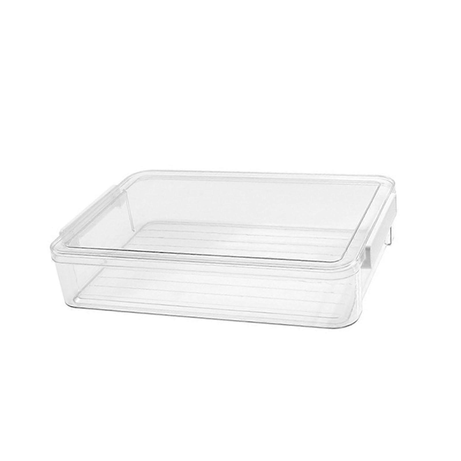 Stackable Document Holder Moisture-Proof Portable Storage For Photo Paper And Crafts Large Plastic