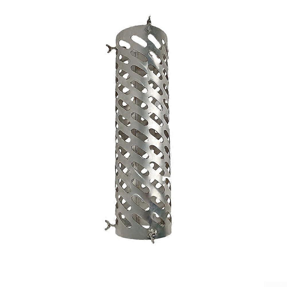 Ventilated stove pipe cap, stainless steel material, lightweight and portable, 32 cm.